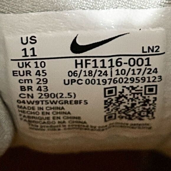 Nike Force Trout 9 Elite MCS “Grey Orange” Men’s Size 11-12.5 Baseball Cleats - Picture 8 of 9